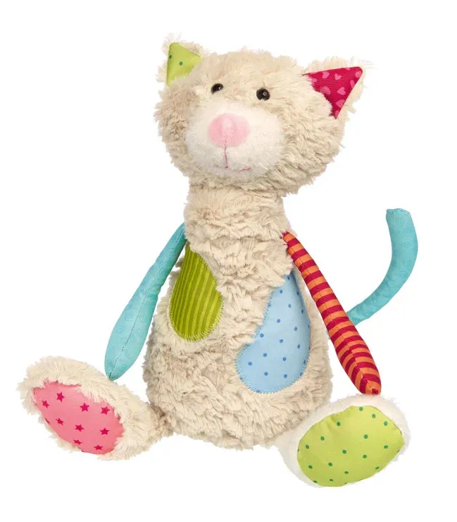 Plush, Patchwork Cat