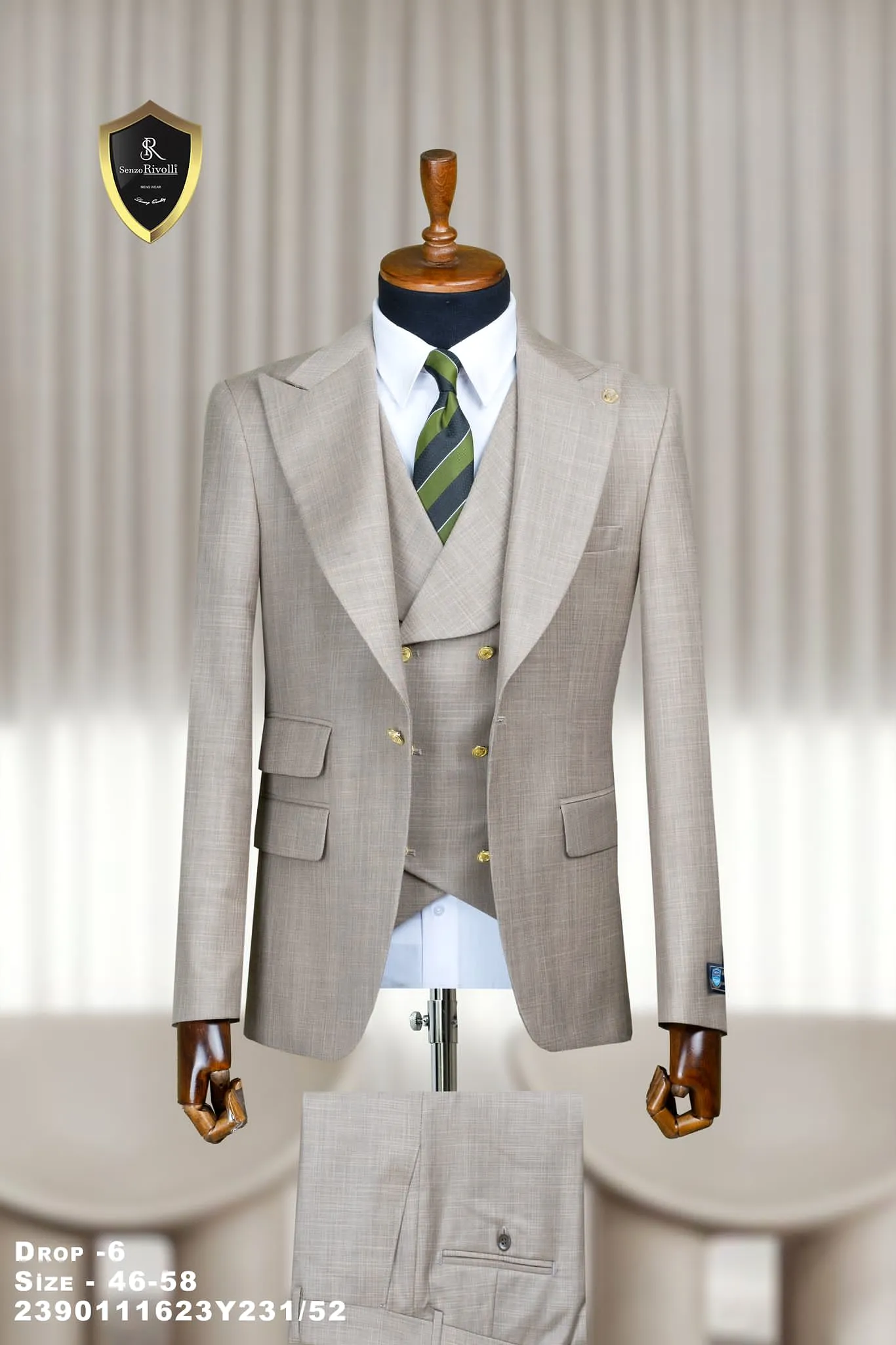 Premium Quality 3-Piece Suit