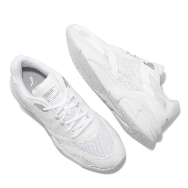 Puma x-ray millenium white grey men unisex casual lifestyle shoes 375999-02