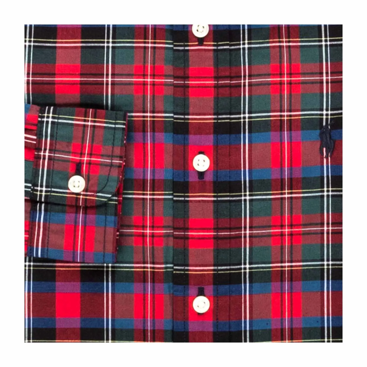 Ralph Lauren Boy Tartan Cotton Shirt