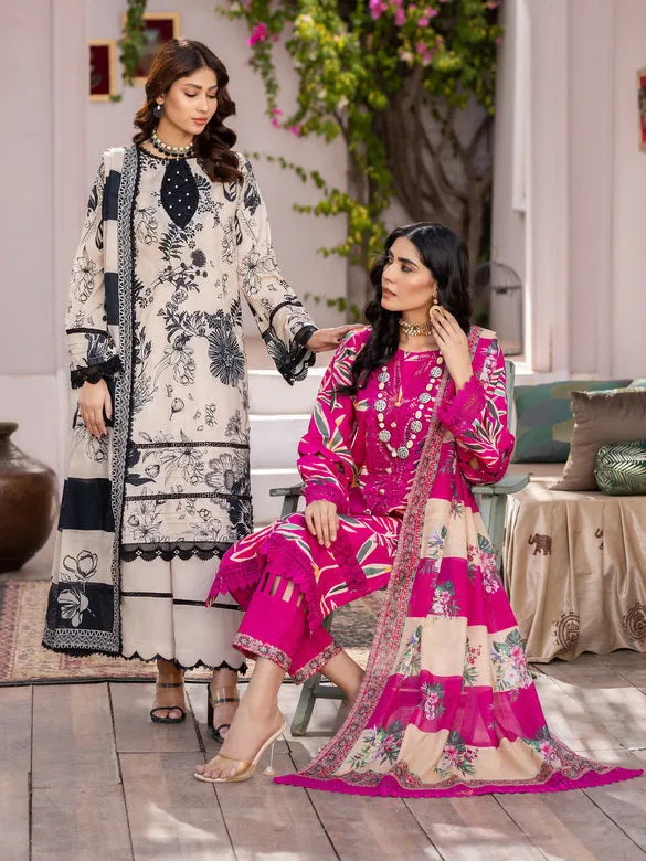 Rang e Noor by Humdum Digital Printed Lawn Unstitched 3Pc Suit REN-03