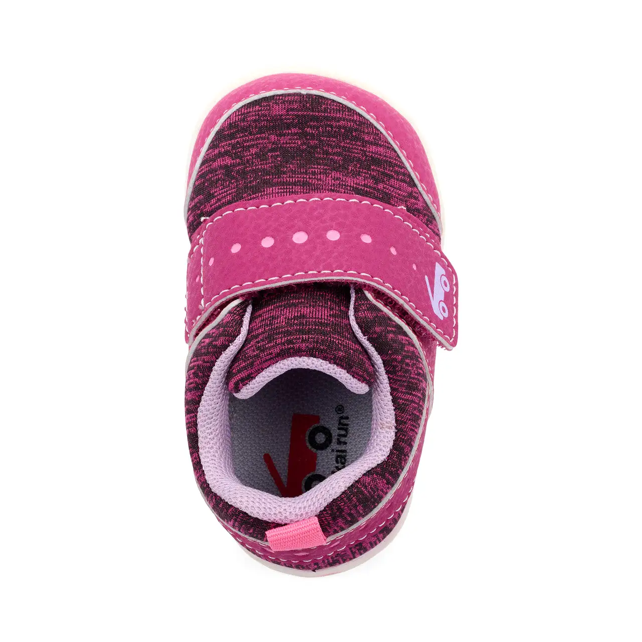 Ryder (First Walker) Infant Shoe - Berry Jersey