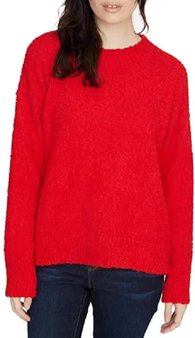 Sanctuary Women's Teddy Sweater Bright Red Size Small