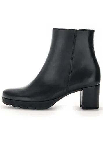 Side Zip Ankle Boots by Gabor | Look Again