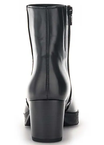 Side Zip Ankle Boots by Gabor | Look Again