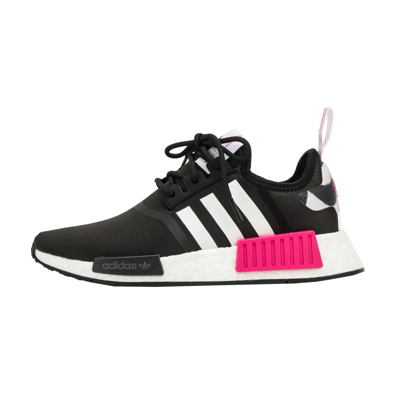 SNEAKERS NMD_R1 Donna Core Black Team Real Magenta White