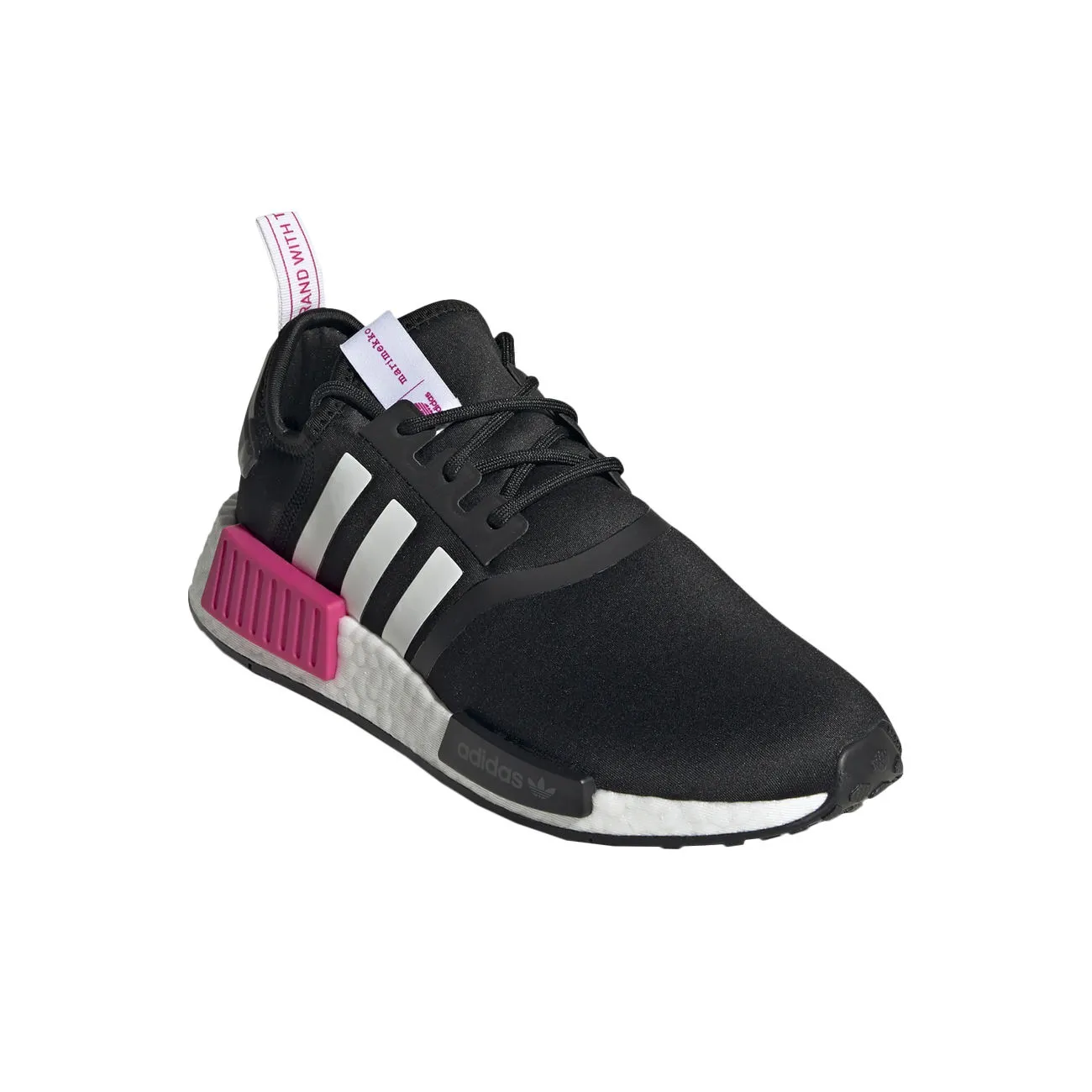 SNEAKERS NMD_R1 Donna Core Black Team Real Magenta White