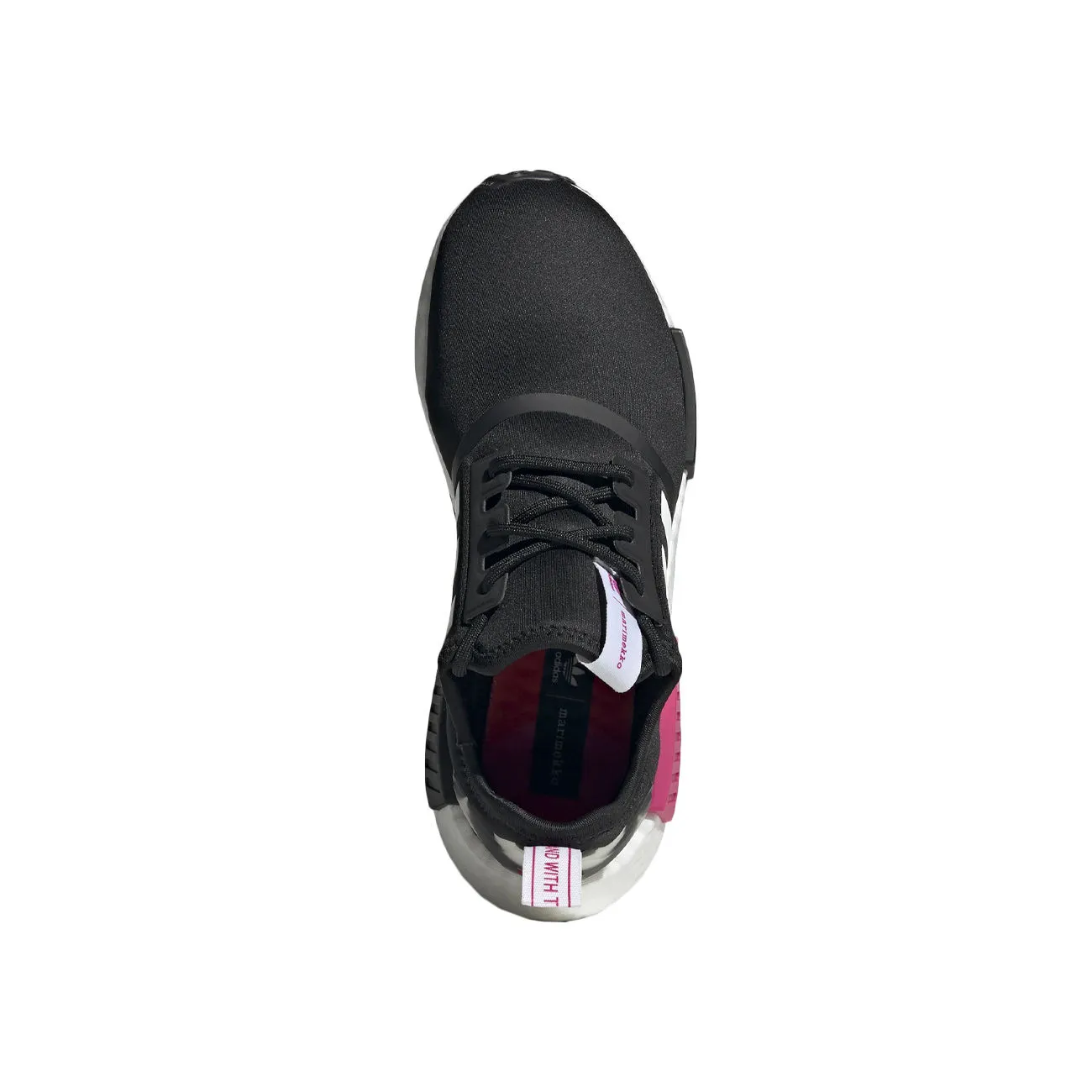 SNEAKERS NMD_R1 Donna Core Black Team Real Magenta White