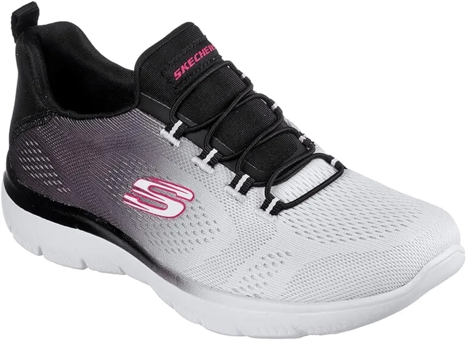 SNEAKERS SKECHERS DONNA SUMMITS-BRIGHT CHARMER 149536/BKW