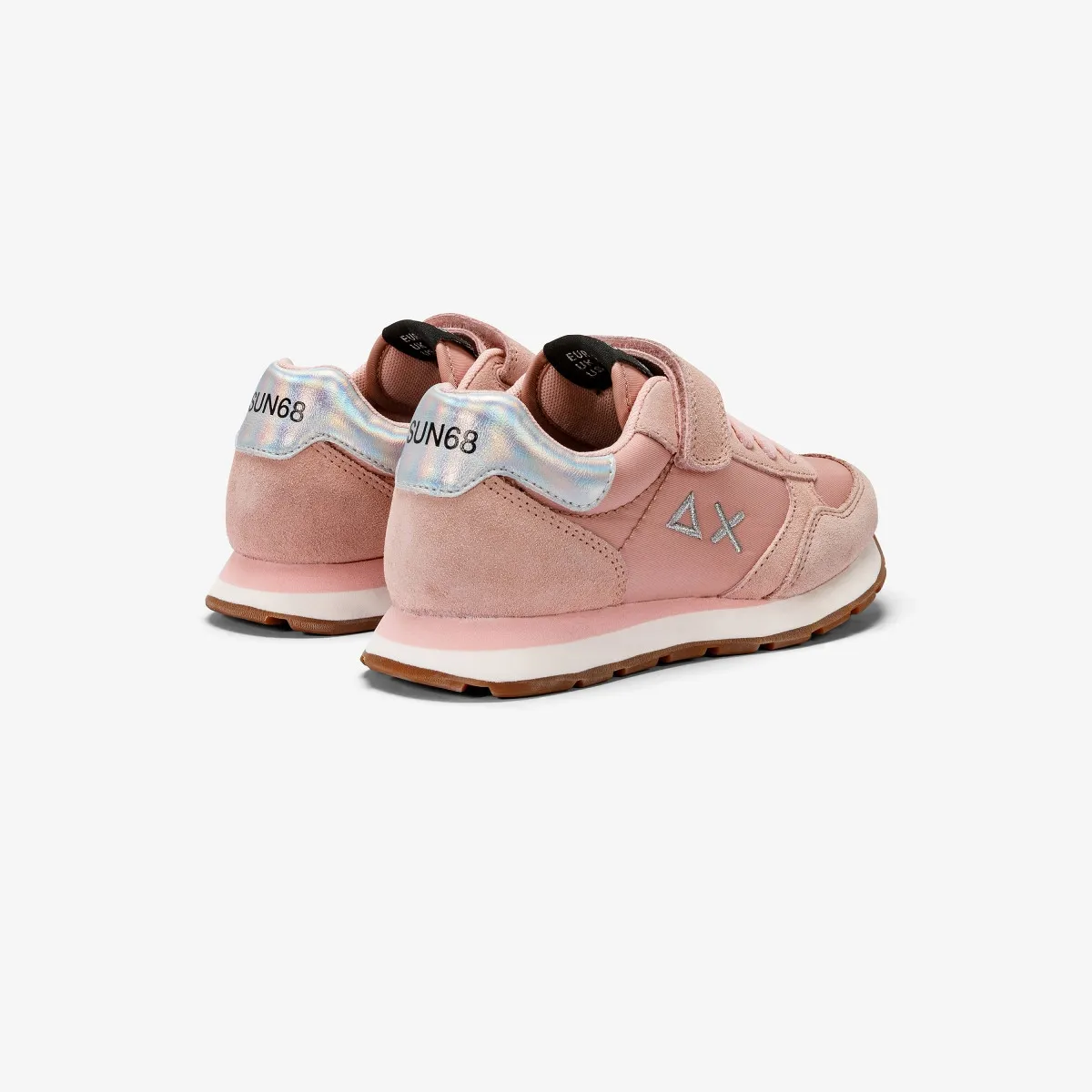 SNEAKERS SUN68 KIDS GIRL'S ALLY SOLID ROSA Z43402K 04/A TG:30>32