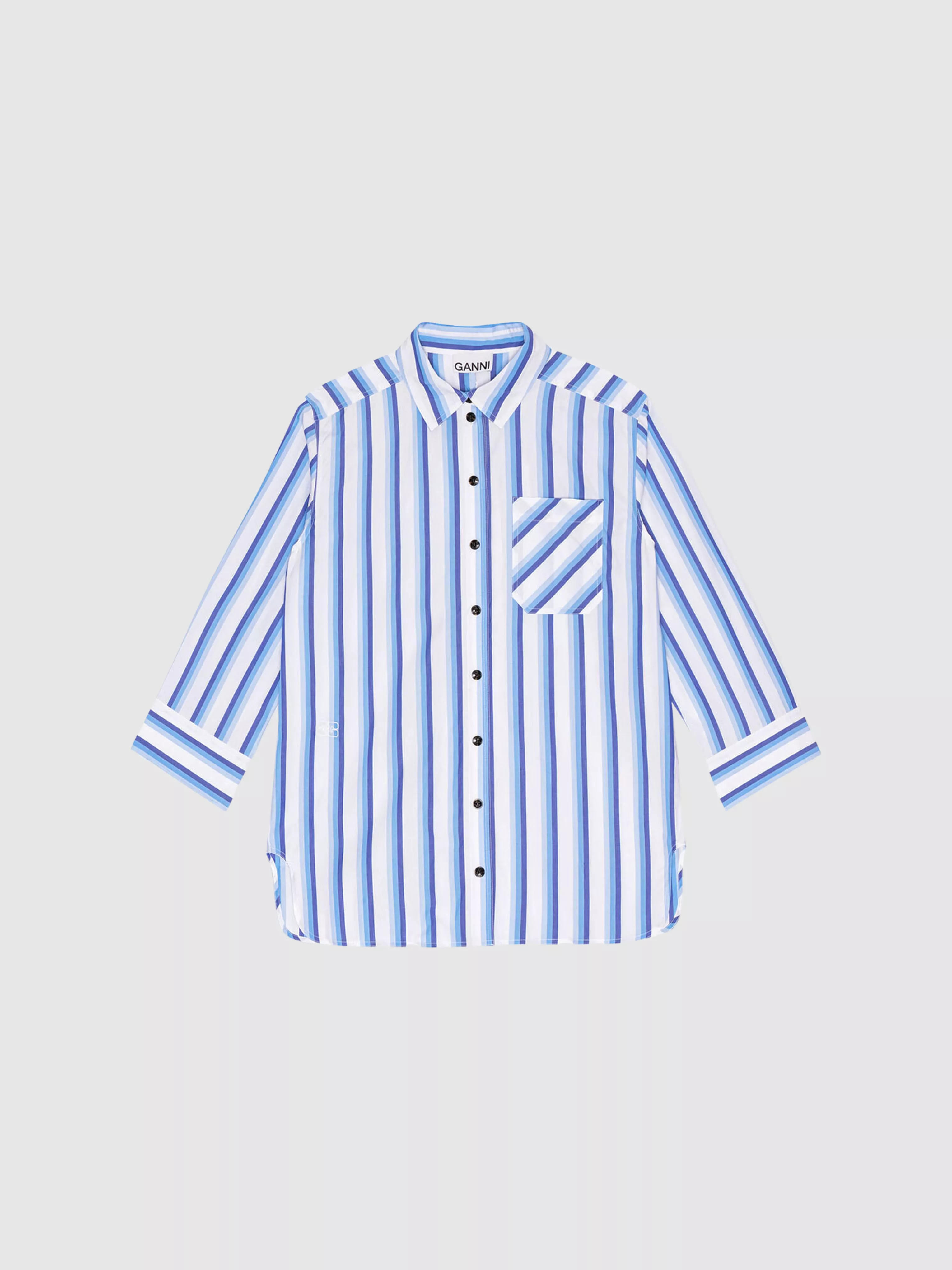 Stripe Cotton Shirt