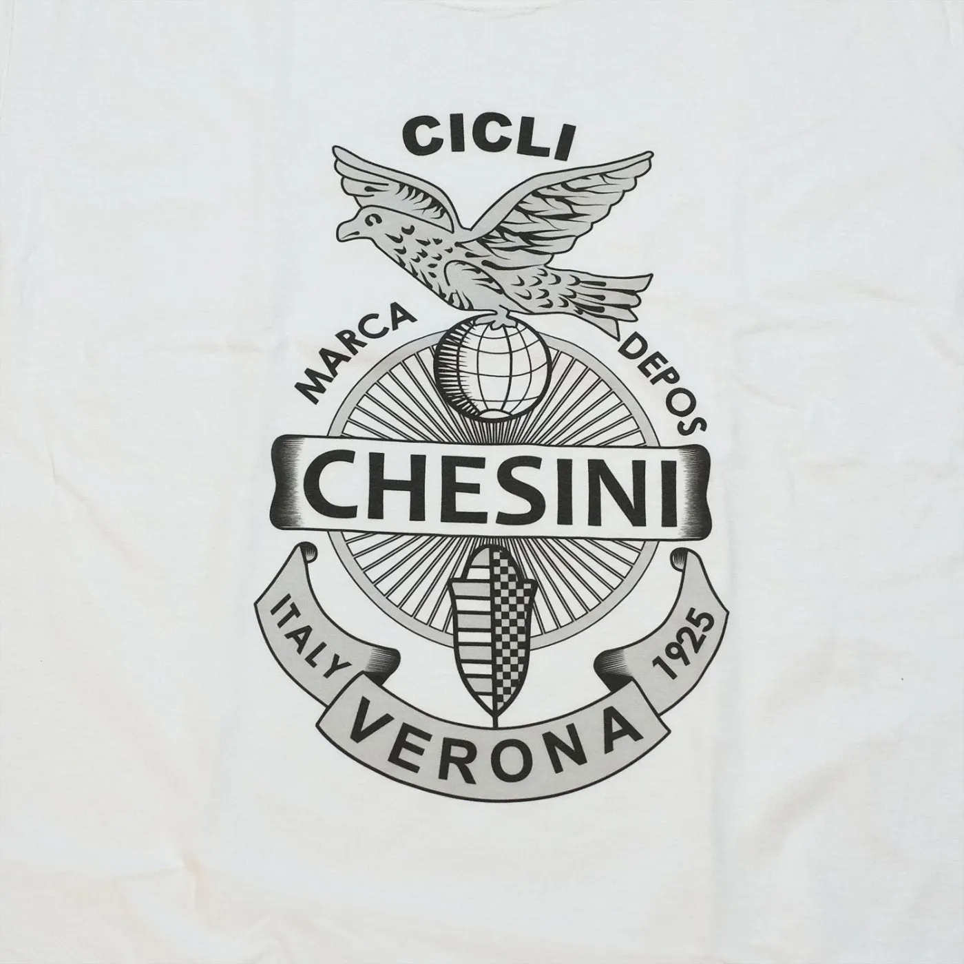 T-SHIRT CICLI CHESINI WHITE ACCESSORY