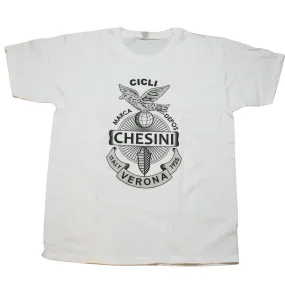 T-SHIRT CICLI CHESINI WHITE ACCESSORY