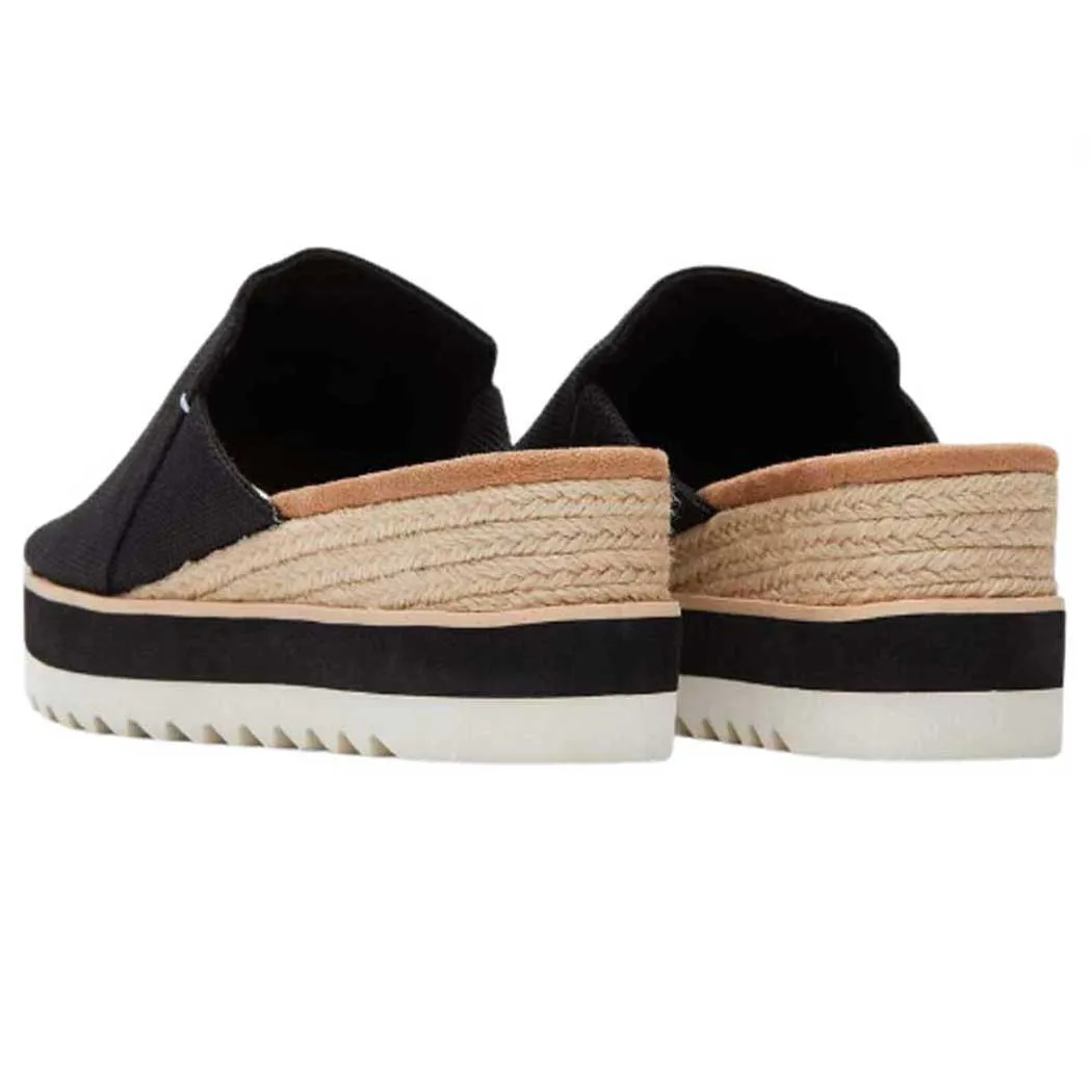 TOMS Shoes Diana Mule Sandal Black (Women's)