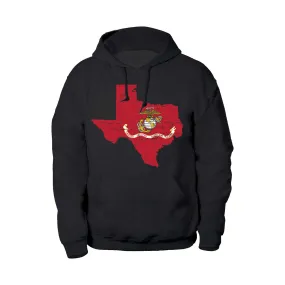 USMC Flag Choose Your State Hoodie