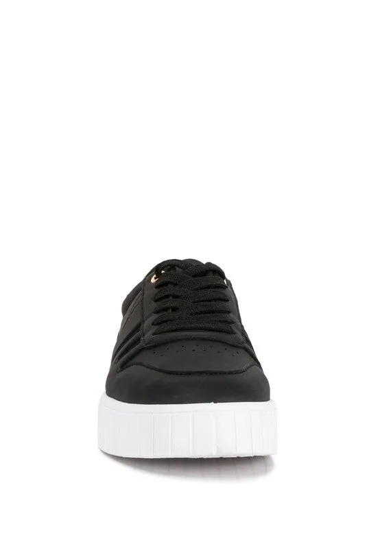 Welsh Panelling Detail Sneakers