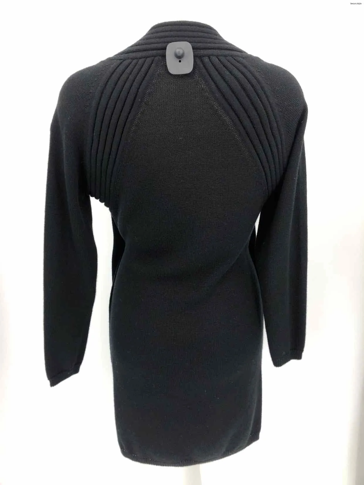 WOLFORD Black Knit Wrap Size X-SMALL Sweater