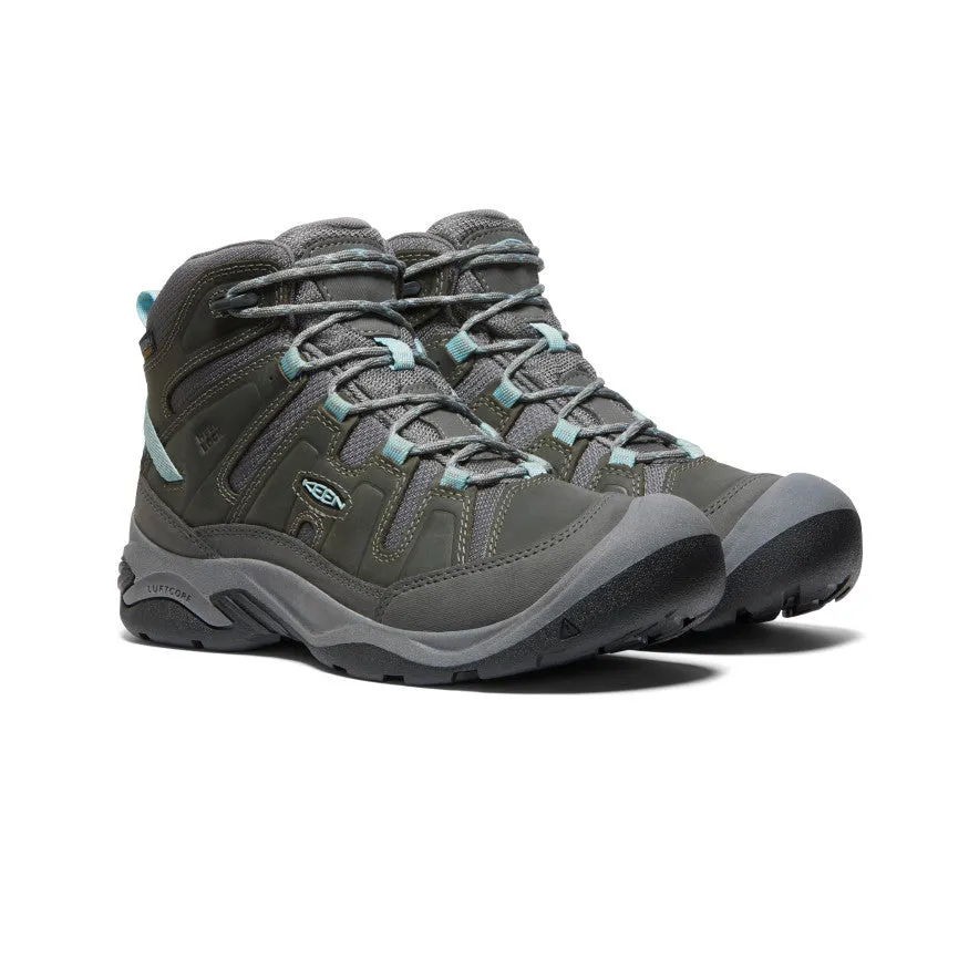 Women's Circadia Waterproof Boot Wide  |  Steel Grey/Cloud Blue